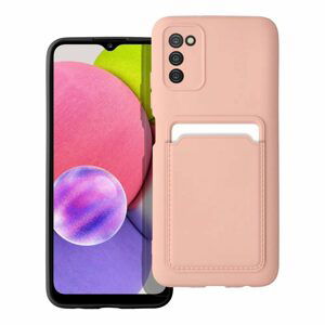 Card Case obal, Samsung Galaxy A03s, ružový