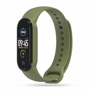 Tech-Protect IconBand Xiaomi Mi Smart Band 5 / 6 / 6 NFC / 7, tmavo zelený