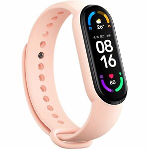 Náramok pre Xiaomi Mi Band 5 / 6, svetlo ružový