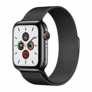 Magnetic Strap remienok pre Apple Watch 7 (41mm), čierny