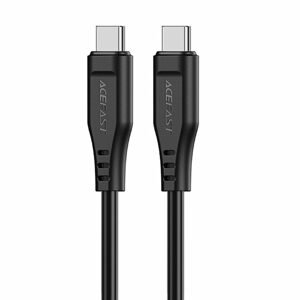 Acefast kábel USB-C - USB-C 1,2 m, 60 W (20 V / 3A), čierny (C3-03 čierny)