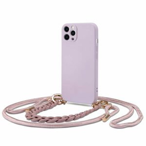 Tech-Protect Icon Chain obal, iPhone 12 Pro fialový
