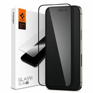 Spigen Glass FC Tvrdené sklo, iPhone 14 Pro Max, čierne