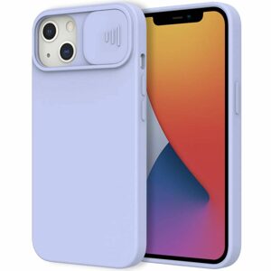 Nexeri obal s ochranou šošovky, iPhone 14 Plus, svetlo modrý