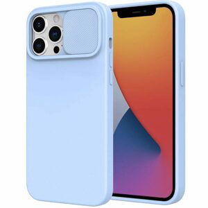 Nexeri obal s ochrannou šošovky, iPhone 14 Pro, svetlo modrý