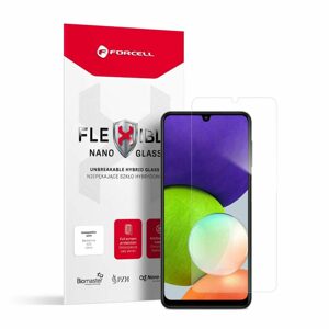 Forcell Flexible Nano Glass hybridné sklo, Samsung Galaxy A22 5G, priehľadné