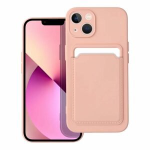 Card Case obal, iPhone 14 Plus, ružový