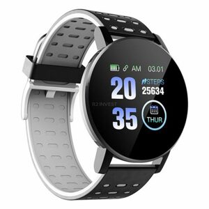 Smart Band 119 Plus, čierno-biely