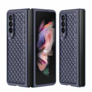 Dux Ducis Venice kožené púzdro, Samsung Galaxy Z Fold 3, modré