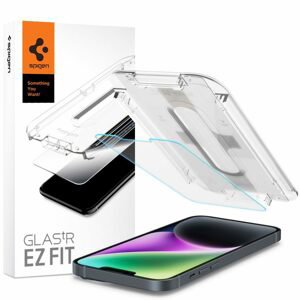 Spigen Glass.TR  EZFit s aplikátorem, Tvrdené sklo, iPhone 13 Pro Max / 14 Plus