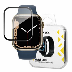 Wozinsky Watch Glass hybridné sklo, Apple Watch 7 / 8 (45 mm), čierne