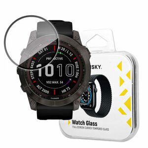 Wozinsky Watch Glass hybridné sklo, Garmin Fenix 7, čierne