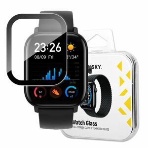 Wozinsky Watch Glass hybridné sklo, Xiaomi Amazfit GTS, čierne