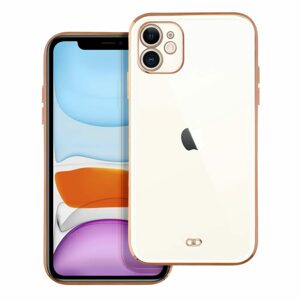 Forcell LUX obal, iPhone 11, biely