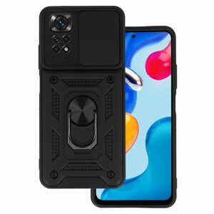 Slide Camera Armor Case obal, Xiaomi Redmi Note 11 / Note 11S, čierny