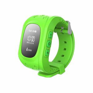 Chytré hodinky ART AW-K01P pre deti s GPS lokátorom, zelené