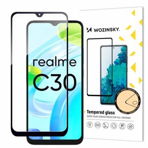 5D Tvrdené sklo pre Realme C30 / Realme Narzo 50i, čierne