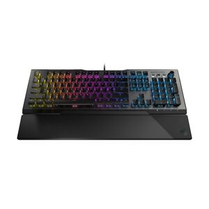 ROCCAT MECHANICKA HERNA KLAVESNICA VULCAN 121 AIMO, RED TITAN SWITCH SPEED, RGB, US LAYOUT, CIERNA