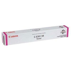 Canon originál toner C-EXV34 M, 3784B002,3784B003, magenta, 19000str.