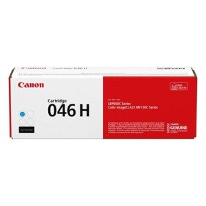 Canon originál toner 046 H C, 1253C002, cyan, 5000str., high capacity