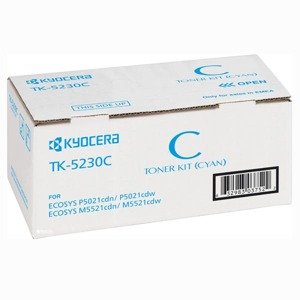 Kyocera originál toner TK-5230C, 1T02R9CNL0, cyan, 2200str.