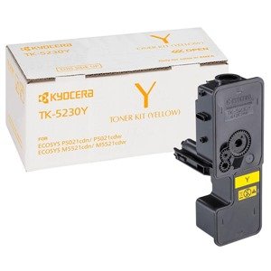 Kyocera originál toner TK-5230Y, 1T02R9ANL0, yellow, 2200str.