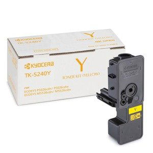 Kyocera originál toner TK-5240Y, 1T02R7ANL0, yellow, 3000str.