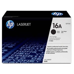 HP originál toner Q7516A, HP 16A, black, 12000str.