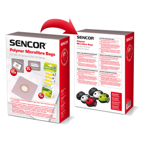 SENCOR SVC 45/52 RD/WH/BK/BL/GR VRECKO MICRO + LEMON