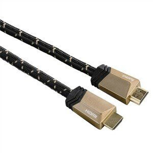 HAMA 122186 ULTRA HIGH SPEED HDMI KABEL, 2 M, 5, 8K, POZLATENY, KOVOVE VIDLICE