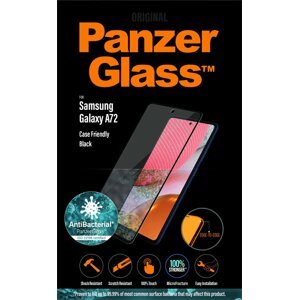 PANZERGLASS PRE SAMSUNG GALAXY A72, TVRDENE SKLO CASE FRIENDLY AB CIERNA 7255