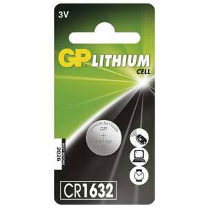 GP LITHIOVA BATERIA GOMBIKOVA CR1632, 1KS BLISTER, B1595