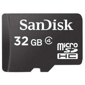 SANDISK MICRO SDHC CARD 32GB CL4, SDSDQM-032G-B35