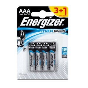 ENERGIZER MAX PLUS AAA FSB4 3+1