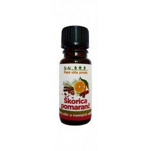 SLOW-NATUR ZMES ETERICKYCH OLEJOV SKORICA-POMARANC 10 ML