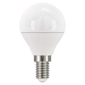 EMOS ZQ1222 LED ZIAROVKA CLASSIC MINI GLOBE 6W E14 STUDENA BIELA