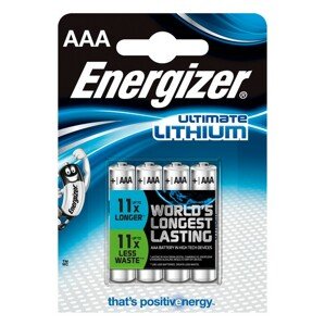 ENERGIZER ULTIMATE LITHIUM AAA, 4KS BLISTER