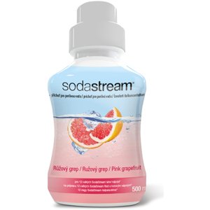 SODASTREAM SIRUP RUZOVY GREP 500 ML