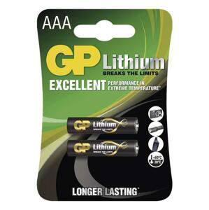 GP BATERIA LITHIOVA AAA, 2KS BLISTER, B15112