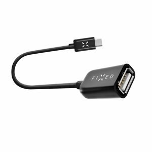 FIXED FIXA-CTOA-BK USB TYPE-C OTG ADAPTER PRE MOBILNE TELEFONY A TABLETY, USB 2.0, CIERNY