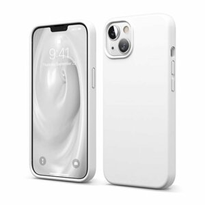 ELAGO ES13SC61-WH PRE IPHONE 13 KRYT SILICONE CASE - WHITE