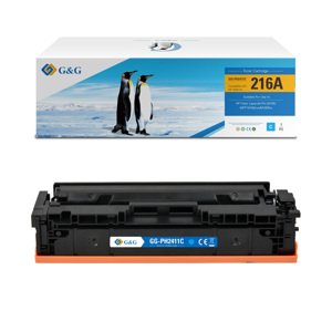 G&G kompatibil. toner s HP W2411A, NT-PH2411C, HP 216A, cyan, 850str.