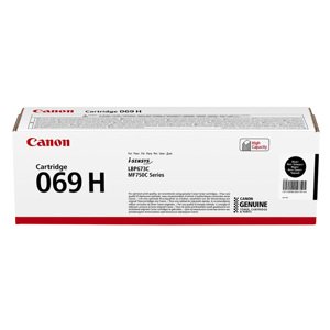 Canon originál toner 069 H BK, 5098C002, black, 7600str., high capacity