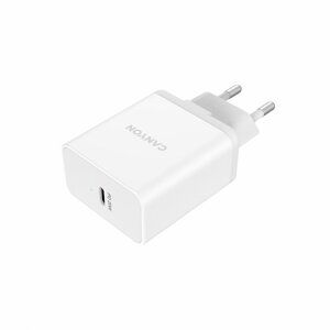 CANYON H-36 VYSOKORYCHLOSTNA NABIJACKA 1XUSB-A, 36W QUICK CHARGE 3.0 TECHNOLOGIA, BIELA CNE-CHA36W0