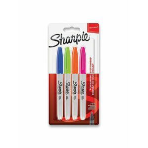 SHARPIE PERMANENTNY POPISOVAC FINE SUPRAVA 4 KS DOPLNKOVE FARBY