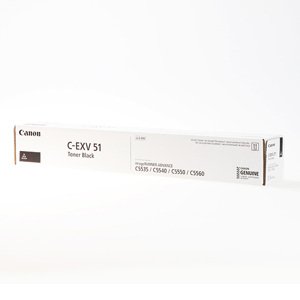 Canon originál toner C-EXV51 BK, 0481C002, black, 69000str.