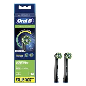 ORAL-B EB 50-2 CROSS ACTION CLEAN MAXI BLACK, 2 KS