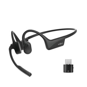 Shokz OpenComm2 UC typ C, Bluetooth sluchátka před uši s mikrofonem, černá