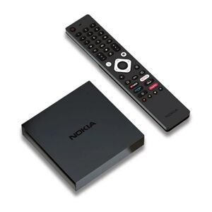 NOKIA STREAMING BOX 8010 4K UHD, ANDROID TV 11, DOLBY ATMOS, H265 10 BIT, USB C, 32GB, QUAD CORE