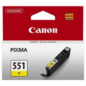 CANON CLI551Y XL ORIGINAL ATRAMENT, YELLOW, 11ML